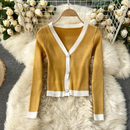 Women Two Piece Suits Long Sleeve Knitted..