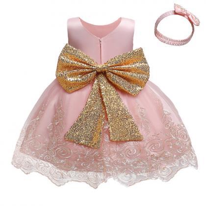 Kids Princess Dress For Girls Fancy Wedding Dress..