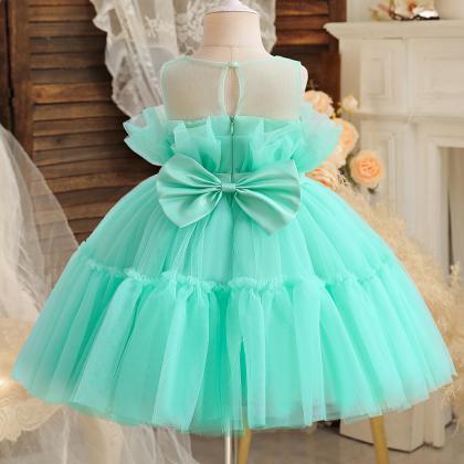 Baby Clothes For Girls Toddler Kids Wedding..