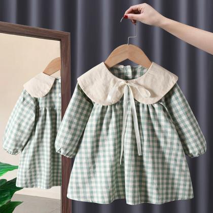 Children Dresses Palace Style Baby Kids Todder..