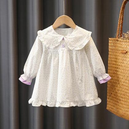 Girl Clothes Lace Princess Dress For Toddler Girls..