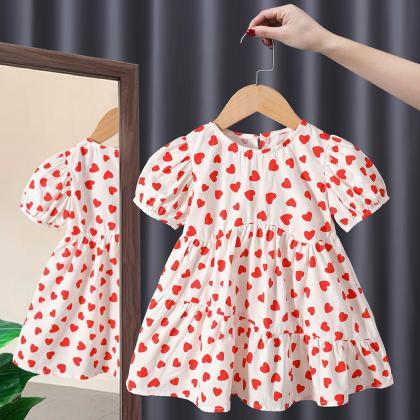 Baby Girl Clothes Kids Lace Floral Dress For Girl..