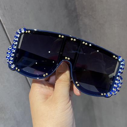 Retro Square Sunglasses Women Luxury Brand..