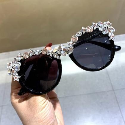 Fashion Sunglasses Women Cat Eye Oversize Sun..