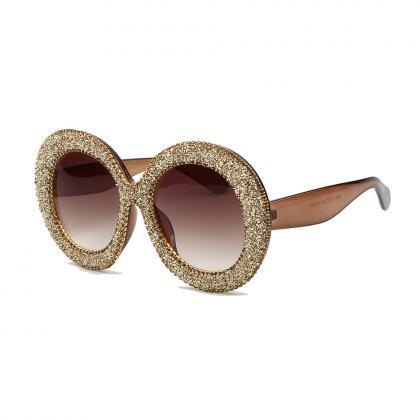Glitterati Glam Oversized Sunglasses