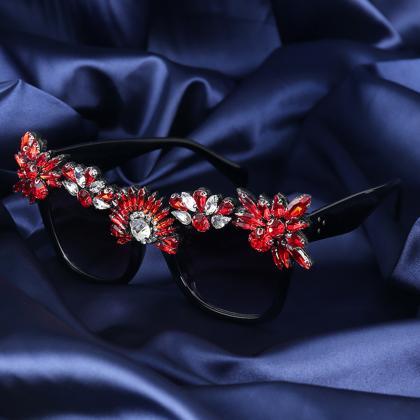 Fashion Magazine Design Women Sunglasses Oversize..