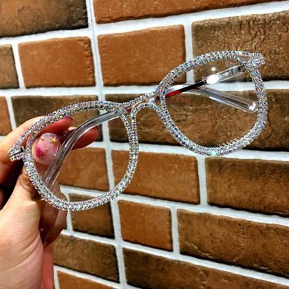 Women Sunglasses Vintage Clear Lens Glasses Ladies..