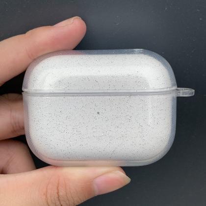 Bling Glitter Clear Earphone Case For Airpods Pro..