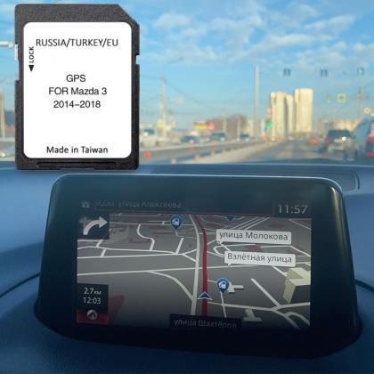 For Mazda 3 2014-2018 Map Navigation Sd Gps Update..