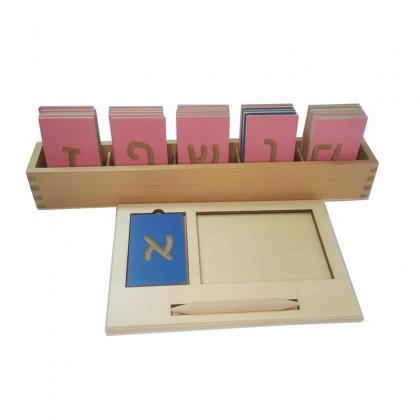 Tracing Board Montessori Materials Language Wooden..