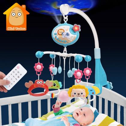 Baby Crib Mobile Rattle Toy For 0-12 Months Infant..