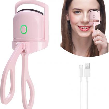 Heated Eyelashes Curler, Usb Rechargeable Electric..