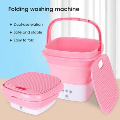 Folding Washing Machine For Clothes With Dryer..