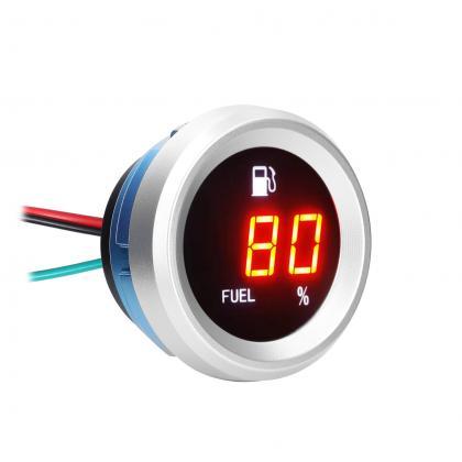 Digital Fuel Level Gauge With Flashing Alarm Car..