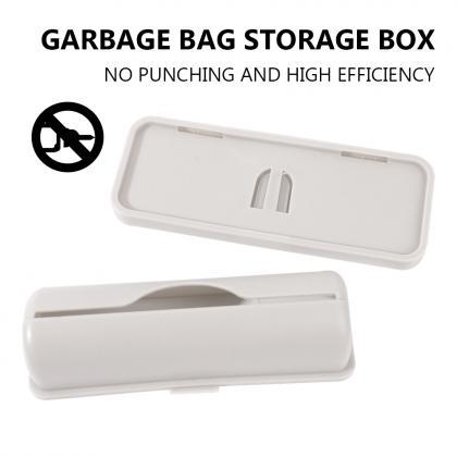 Garbage Bag Storage Box Cling Film Container Wall..