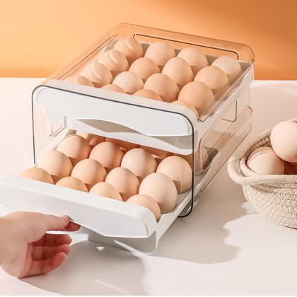 Refrigerator Egg Storage Organizer Egg Holder For..