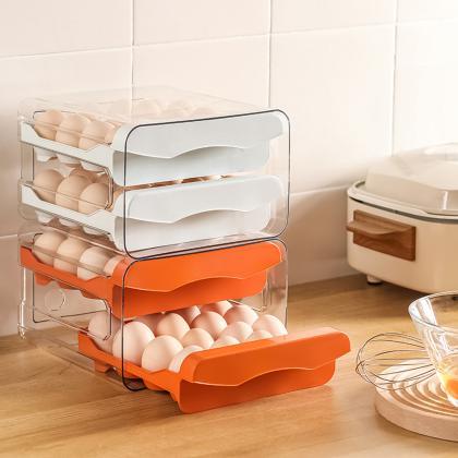 Refrigerator Egg Storage Organizer Egg Holder For..