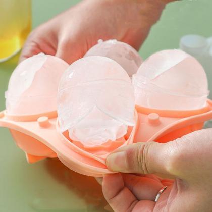 3d Rose Ice Molds 4 Holes Ice Cube Tray Mold..