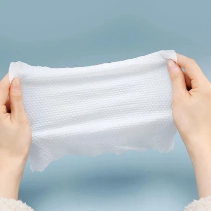 100 Count Disposable Face Towel Cotton Tissue Soft..
