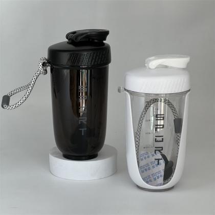 600ml Blender Shaker Bottle With Plastic Whisk..