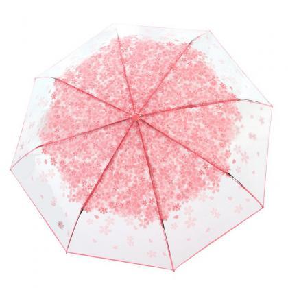 Korean Umbrella Folding Cute Korean Mini Fresh..