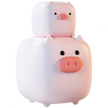 Pig Night Light Usb Rechargeable Silicone Night..