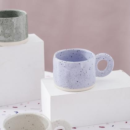 Hand-squeezed Nordic Ceramic Coffee Mug Coarse..