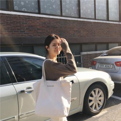 Women Canvas Tote Bag Fashion Korean Student..