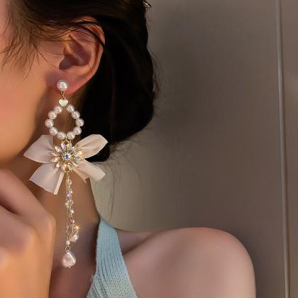 Fashion Earrings Crystal Trendy Water Drop Women..