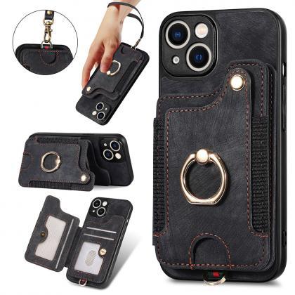 Suitable For Iphone Mobile Phone Leather Case Rfid..