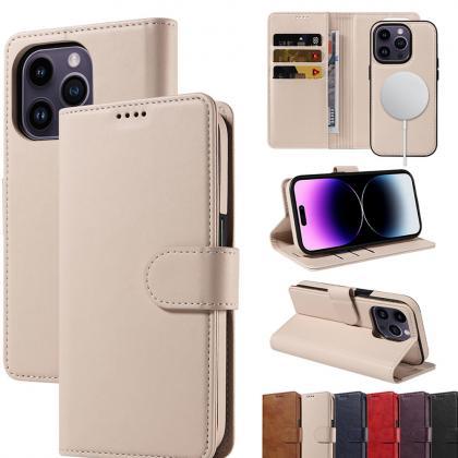 Suitable For Iphone Mobile Phone Leather Case Card..