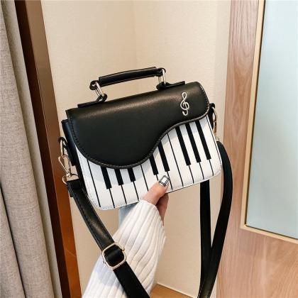 Korean Piano Design Women Shoulder Bags Pu Leather..
