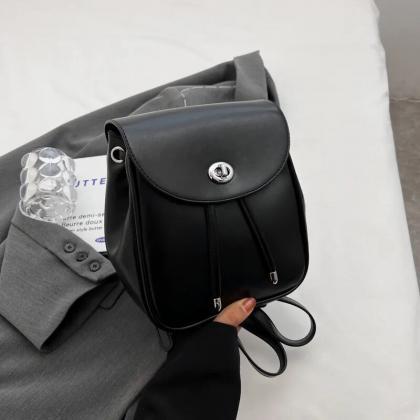 Silver Backpacks For Women Trend Designer Leather..