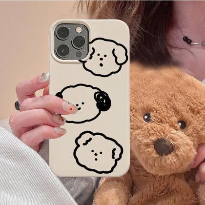 Simple Line Animal Rabbit Cute Phone Case For..
