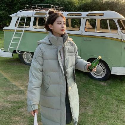 Winter Parka Long Coat Women Korean Fashion Thick..