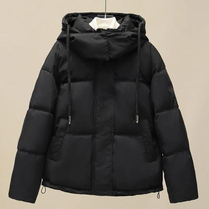 Winter Short Parkas For Women Fashion Thick Warm..