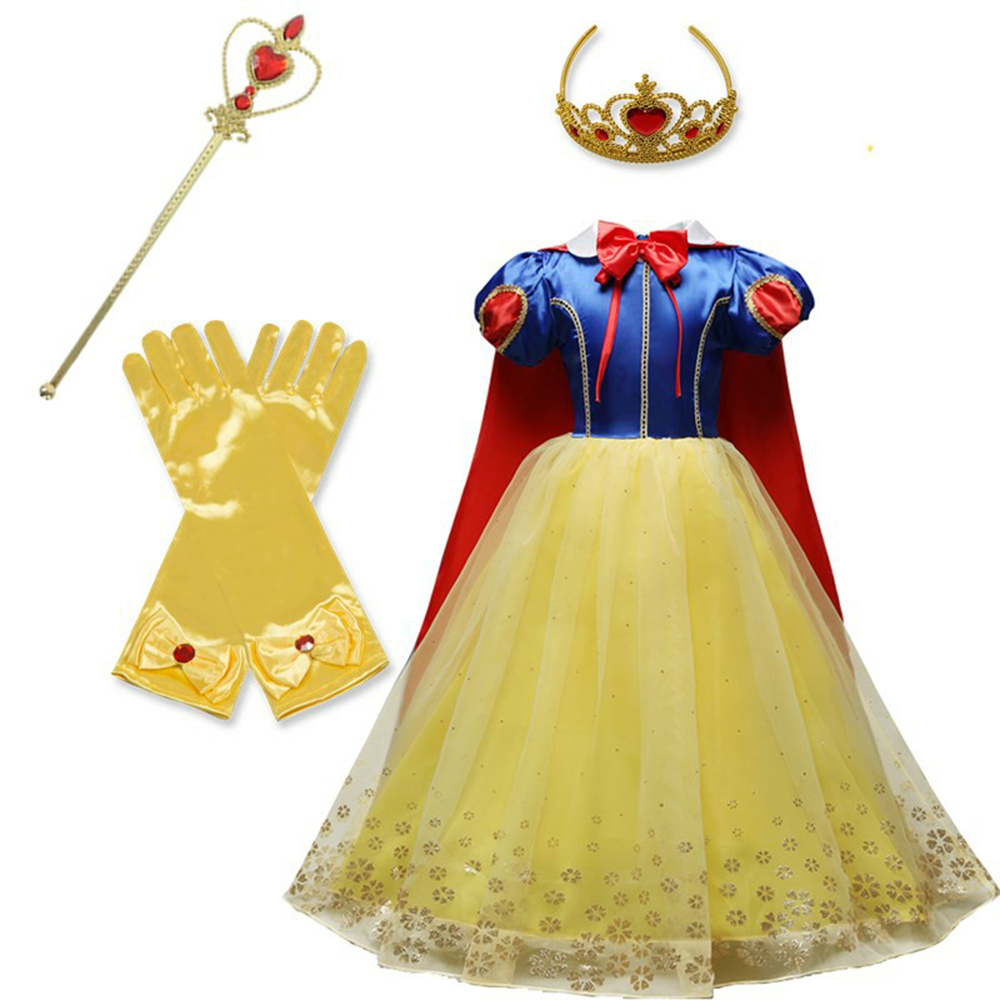 Fancy Girls Cosplay Princess Dresses For Kids Boutique Birthday Ball Gown Dress For Children Elsa Girl Tulle Tutucloth