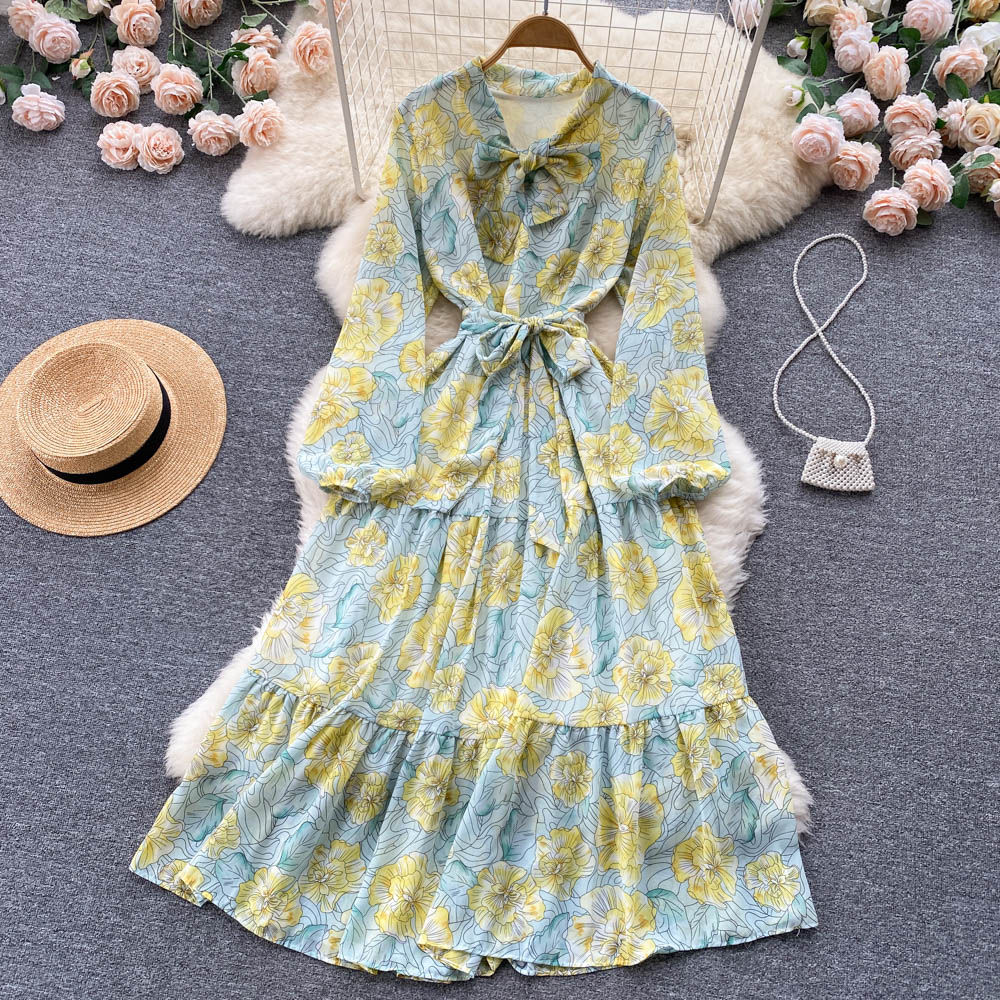 Elegant Women's Dresses For Party Ladies One Piece Fashion Casual A Line Long Vacation Vestdios