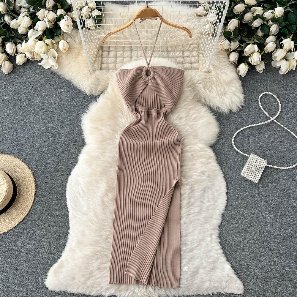  Sexy Sleeveless Hollow Out Dress Outfits For Women