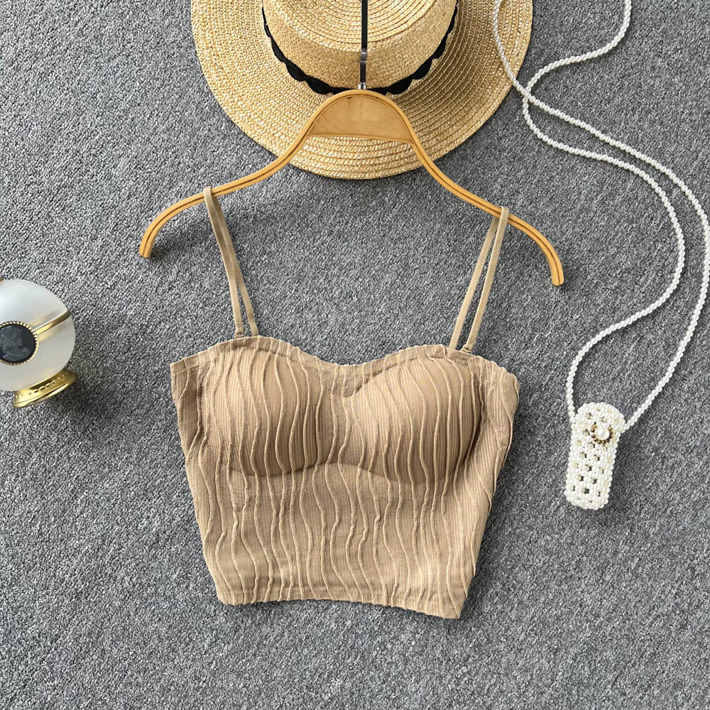Spaghetti Strap Fashion Crop Top , Casual Crop Top on Luulla