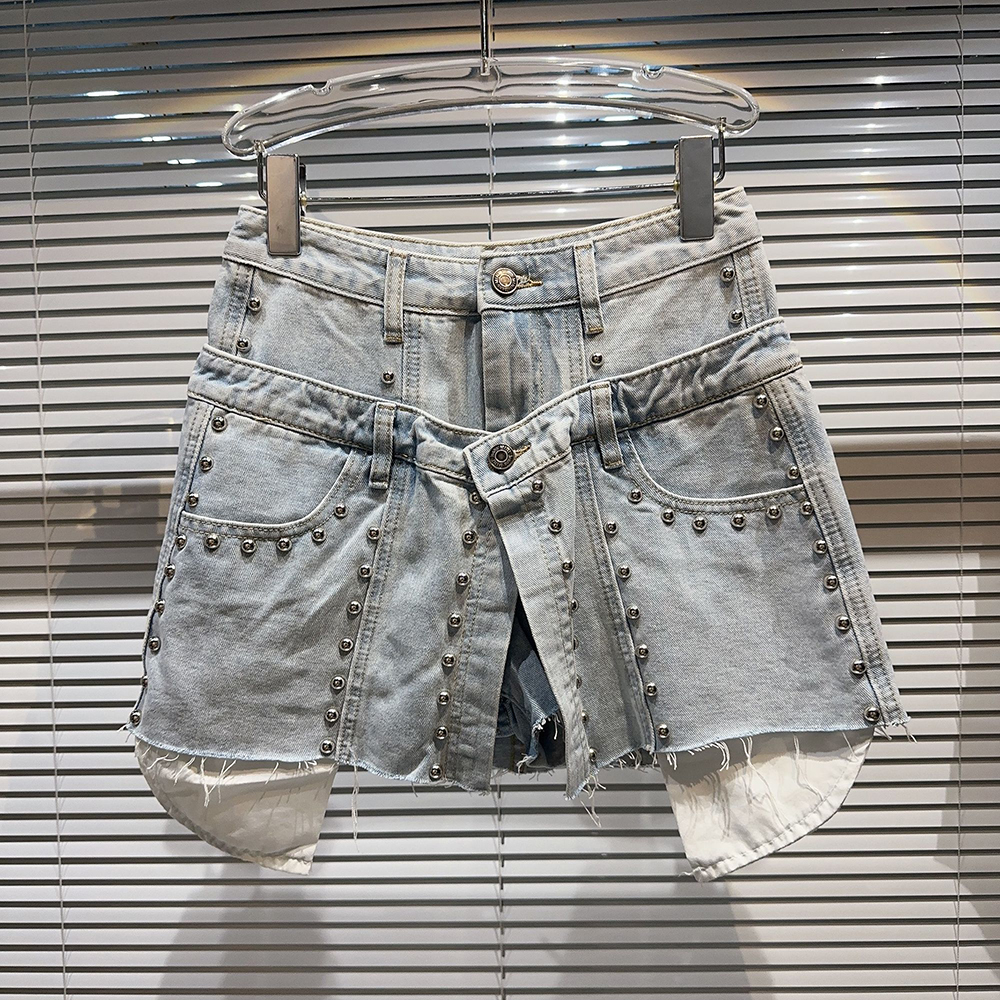 Blue Kids Designer Denim Skirt at Rs 170/piece in Mumbai | ID: 22499247355