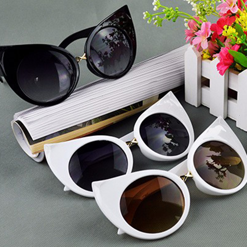 Fashion Sunglasses Cat Eye Sunglasses Women Vintage Sunglasses Brand Designer Plastic Sunglasses For Ladies