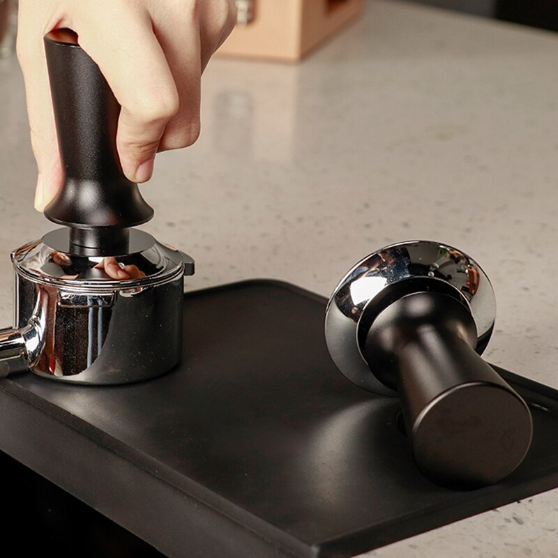 51mm 53mm 58mm Espresso Tamper Barista Coffee Tamper With Calibrated Spring Loaded Stainless Steel Tampers