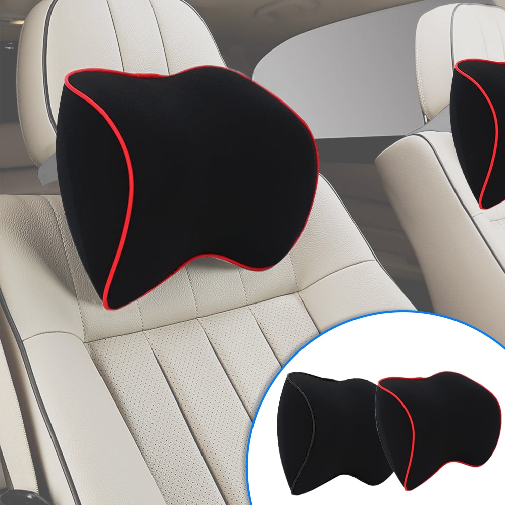 1pcs Car Neck Headrest Pillow Accessories Cushion Auto Seat Head Support Neck Protector Automobiles Seat Neck Rest
