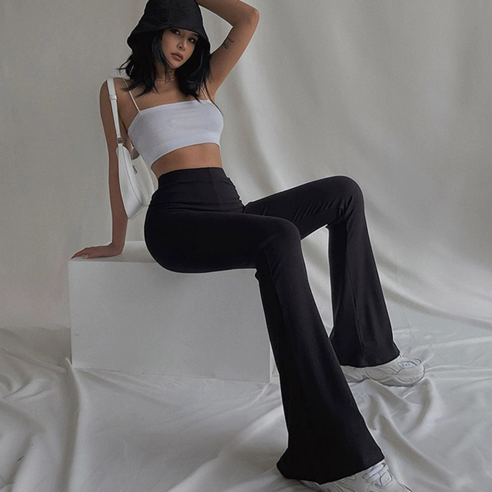 Casual Pants Trousers High Waist Stretch Sexy Pants Trousers
