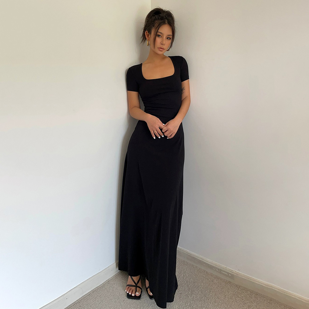 slim fit dress slacks ZESICA Short Sleeve Bodycon Formal Wedding Guest Cocktail Party Dresse –  zesica