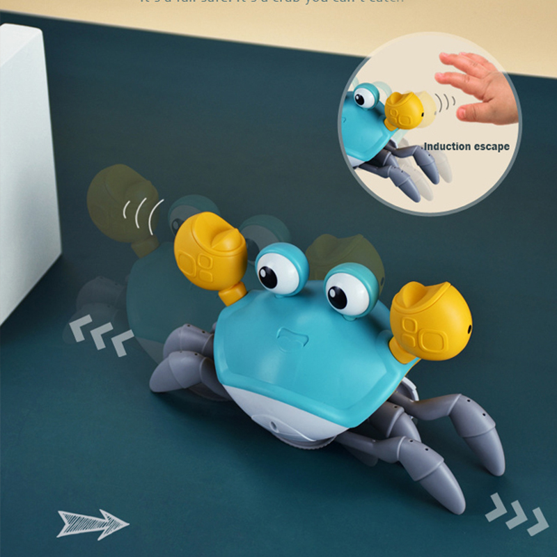 Induction Escape Crab Rechargeable Electric Pet Musical Toys Children's Toys