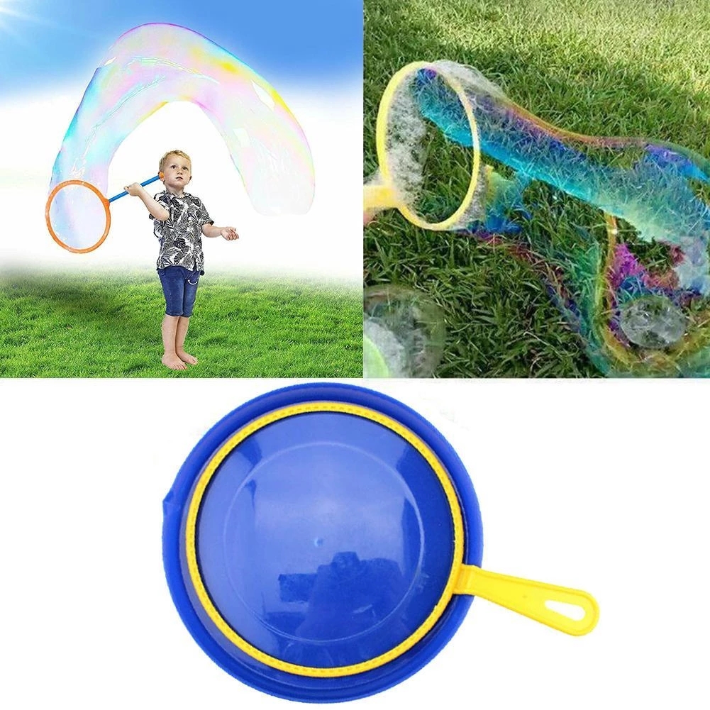 Soap Bubble Machine Blowing Bubble Plate Navy Blue Soap For Children Gift Big Dish Bubble Set Blower Maker Bubble Outdoor Toys