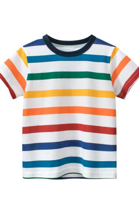 Children Clothing Baby Boys T-Shirt For Girls Short Sleeve T-Shirt Kids Top
